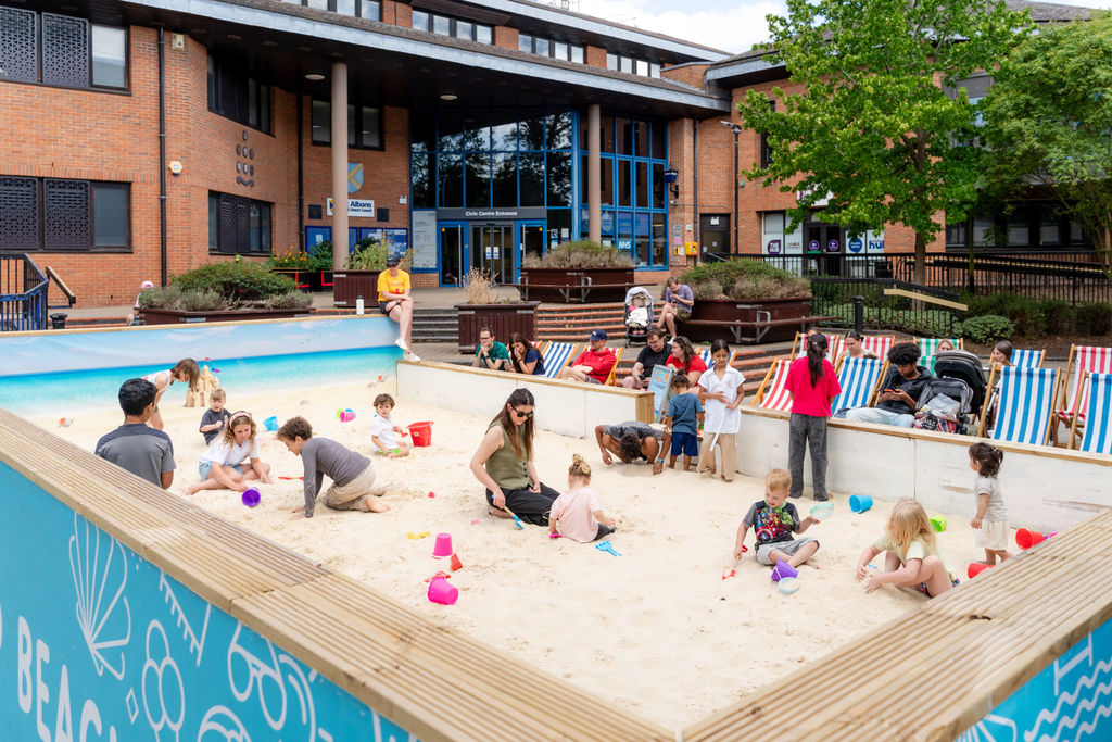 St Albans Pop-Up Beach